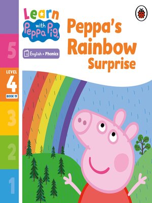 cover image of Peppa's Rainbow Surprise